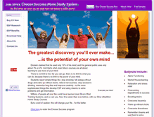 Tablet Screenshot of choose-success.org